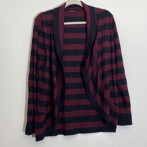 Verve Ami Woman's Open front Tan Color Cardigan Sweater Size medium - Picture 2 of 6